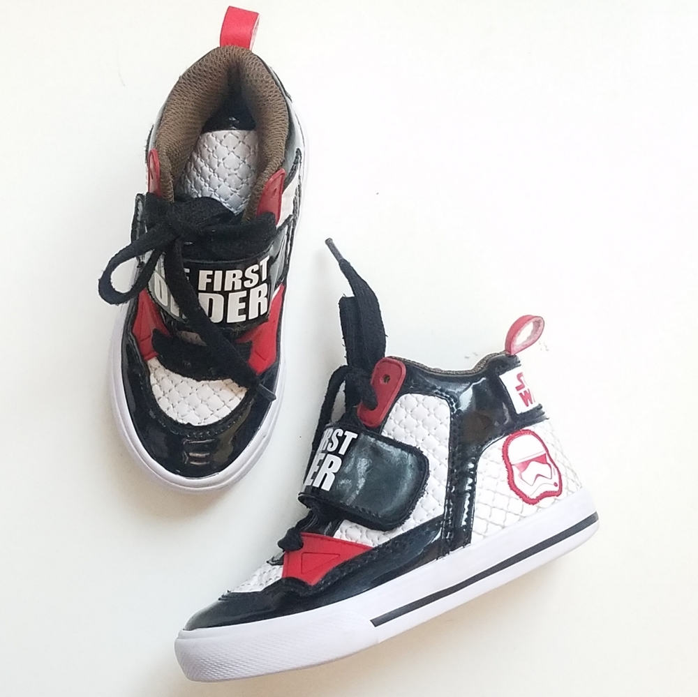 Star Wars DISNEY Storm Troopers sneakers size 9